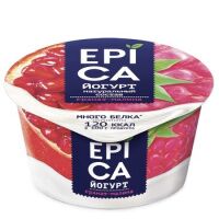 Йогурт Epica гранат-малина, 4.8%, 130г