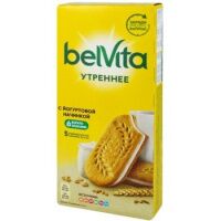 Печенье Belvita Утреннее с йогуртовой начинкой, 253г