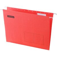 Папка подвесная стандартная А4 Officespace красная, 310х240мм