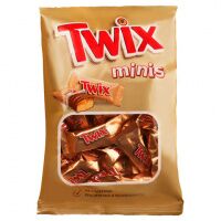 Батончик шоколадный Twix Minis, 184г