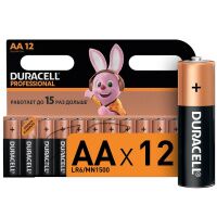 Батарейка Duracell Professional AA/LR06, алкалиновая, 12шт/уп