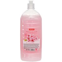 Жидкое мыло с дозатором Officeclean 1л, цветущая сакура