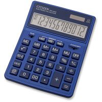 Калькулятор настольный Citizen SDC444XRNVE темно-синий, 12 разрядов