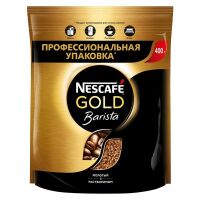 Кофе растворимый Nescafe Gold Barista 400г, пакет