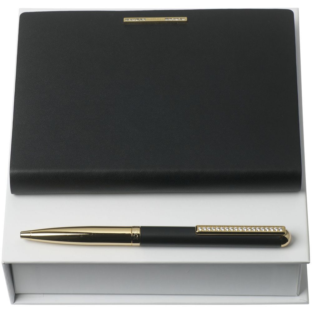 фото: Набор Barrette Noir: блокнот А6 и ручка, черный