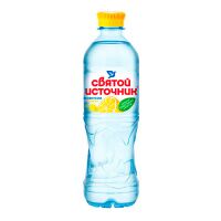 Вода питьевая Святой Источник со вкусом лимона без газа, 500мл