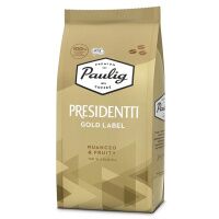 Кофе в зернах Paulig Presidentti Gold Label 250г, пачка