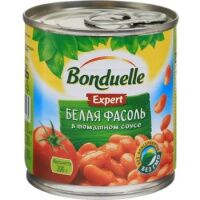 Фасоль Bonduelle белая в томатном соусе, 430г