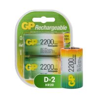 Аккумулятор Gp D, 2200mAh, 2шт/уп