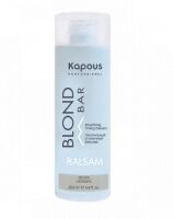 Бальзам оттеночный для волос Kapous Blond Bar Серебро, 200мл