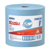 Протирочные салфетки Kimberly-Clark WypAll X60 34965, синие, 1100шт, 1 слой