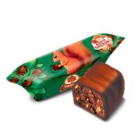Шоколадные конфеты Бабаевский 'Бабаевская Белочка', 200г, пакет