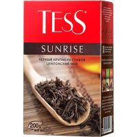 Чай Tess Sunrise (Санрайз), черный, листовой, 200 г