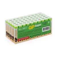 Батарейка Gp Super AAA LR03, алкалиновая, 50шт/уп