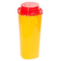 Контейнер для сбора отходов острого инструмента Сзпи 1л, желтый, 40шт