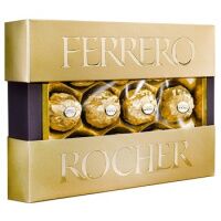 Конфеты в коробках Ferrero Rocher, 125г