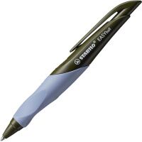 Ручка шариковая автоматическая Stabilo EASYball синяя, 0.5мм, светло-голубой корпус