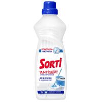 Средство для мытья пола Sorti 'Контроль чистоты', антибактериальное, 1л