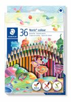 Набор цветных карандашей Noris Colour 187, Wopex, 36 цв, Staedtler