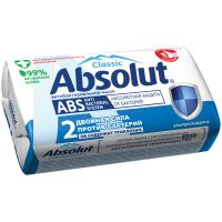 Мыло туалетное Absolut 'Ультразащита', бумажная обертка, 90г