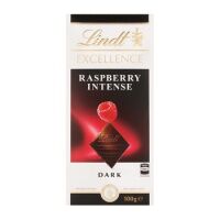 Шоколад Lindt Excellence темный, с малиной, 100г