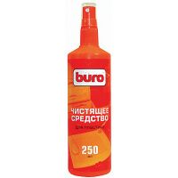 Спрей для чистки пластика Buro BU-Ssurface 250 мл, 817434