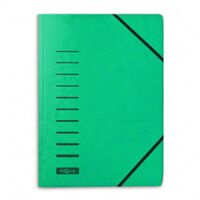 Картонная папка на резинке Durable Visifix зеленая, А4, до 200 листов, 24007-03