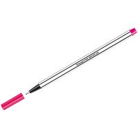 Ручка капиллярная Luxor Fine Writer 045 розовая, 0.45мм, белый корпус