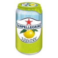 Напиток газированный Sanpellegrino грейпфрут, 330мл, ж/б