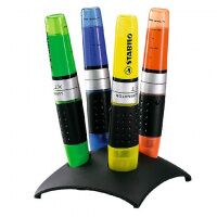 Текстовыделитель Stabilo Luminator набор 4 цвета, 2-5мм, скошенный наконечник