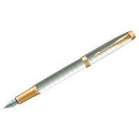Ручка перьевая Parker 'IM Premium Pearl GT' синяя, 0,8мм, подар. уп.