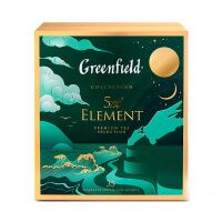 Чай Greenfield 5th Element (5-й элемент), 5 видов чая и чайных напитков, в пакетиках, 35шт