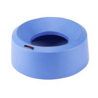 Крышка для контейнера Vileda Professional Ирис 50л, воронкообразная, круглая, синяя, 137737
