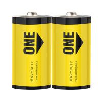 Батарейка Smart Buy One D R20, солевая, 2шт/уп
