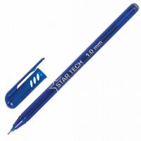 Шариковая ручка Pensan Star Tech синяя, 1мм, синий корпус