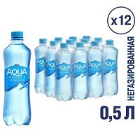 Вода питьевая Aqua Minerale без газа, 500мл, ПЭТ 12 шт/уп