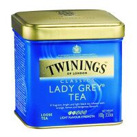 Чай Twinings Lady Grey, черный, листовой, 100 г