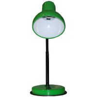 Светильник настольный на подставке 'НТ 2077А', гибкая стойка, Е27, зеленый весенний
