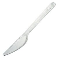 Нож одноразовый Кристалл 180мм, прозрачный, 50шт/уп