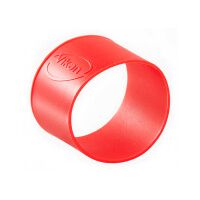 Кольцо цветовой кодировки Vikan 98024 d=40мм, красное, для рукояток щеток и скребков, силиконовое