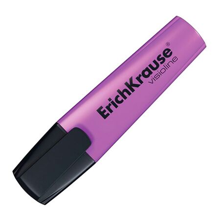 фото: Текстовыделитель Erich Krause Visioline V-12 фиолетовый, 0.6-5.2мм, скошенный наконечник, 42650