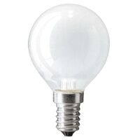 Лампа накаливания Philips P45 FR 40Вт, E14, 2700К, теплый белый свет, шар