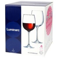 Бокал для вина Luminarc Allegresse 550мл, 4шт/уп