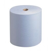 Бумажные полотенца Kimberly-Clark Scott XL 6688, в рулоне, 354м, 1 слой, голубые