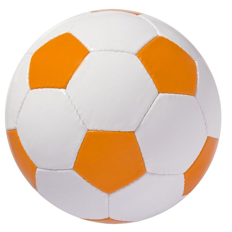 фото: Мяч футбольный Street, бело-оранжевый