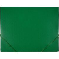 Пластиковая папка на резинке Attache зеленая, А4, 36мм, F315/06