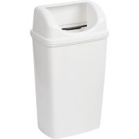 Контейнер для мусора Luscan Professional настенный 50л белый R-3519