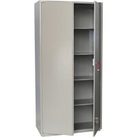 Шкаф металлический для документов Brabix KBS-10 1803х880х390мм, 2 отделения