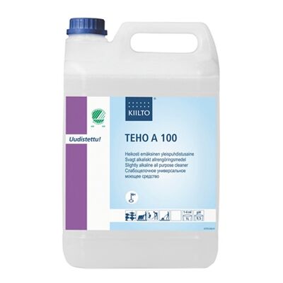 фото: Моющее средство Kiilto Teho A 100 5л, для твердых поверхностей, 205120