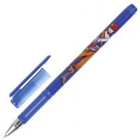 Шариковая ручка Brauberg Pirates синяя, 0.7мм, корпус с принтом